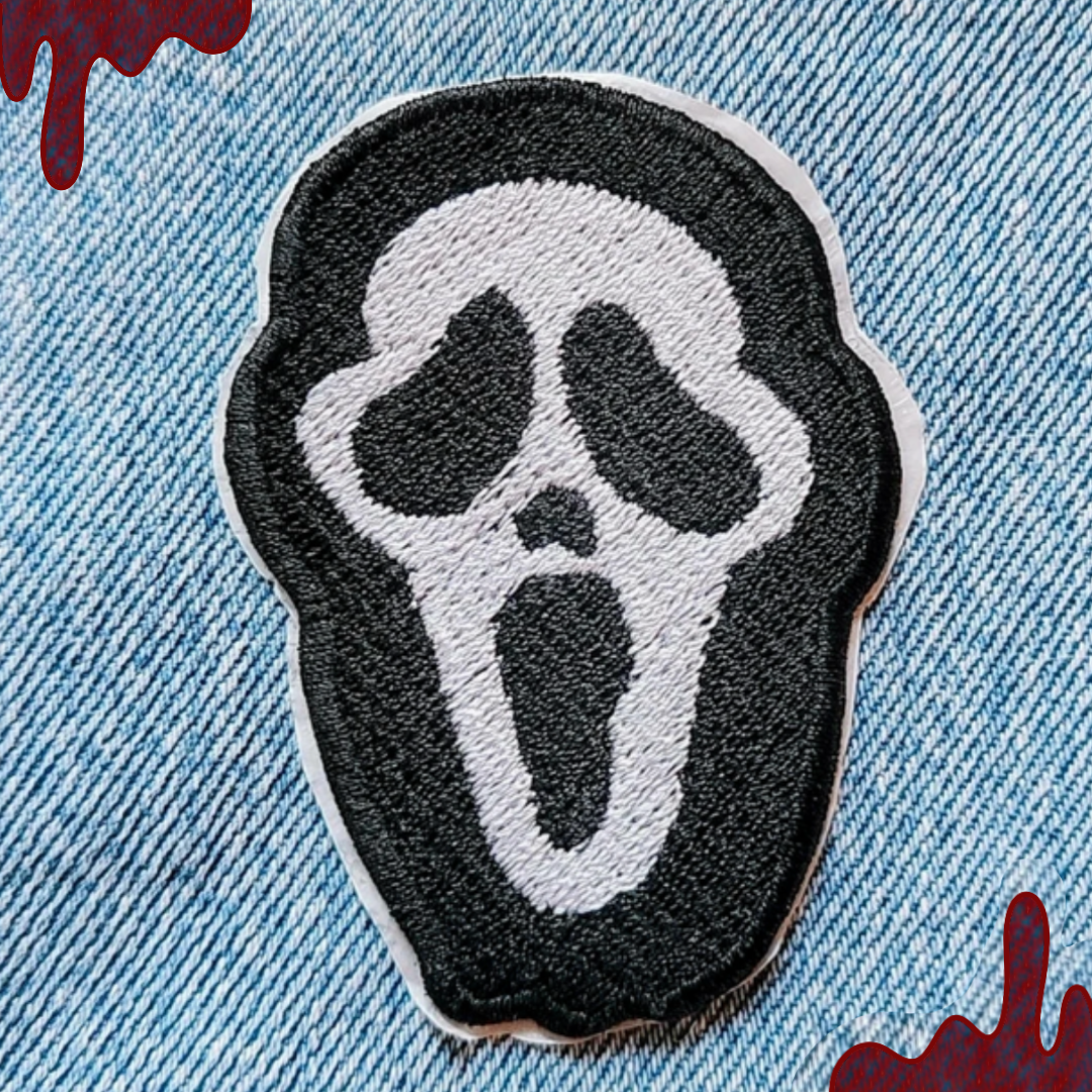 90s scary mask patch