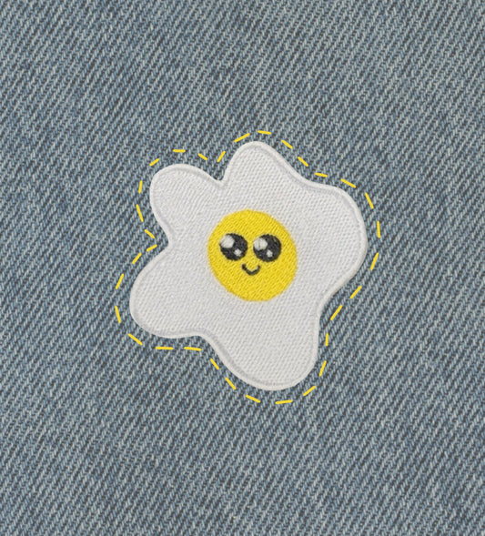 Cute fried egg patch