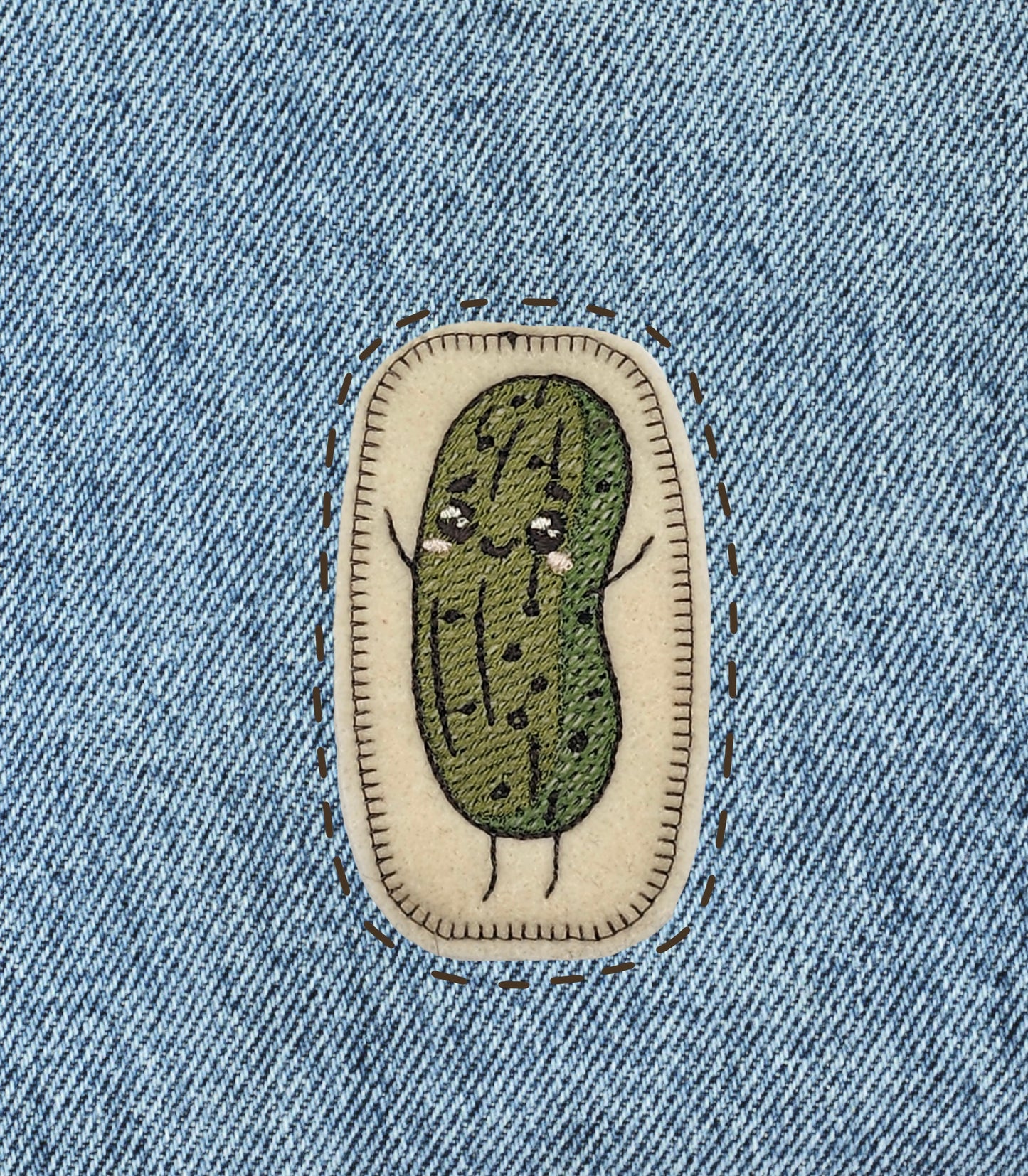 Lil pickle guy patch